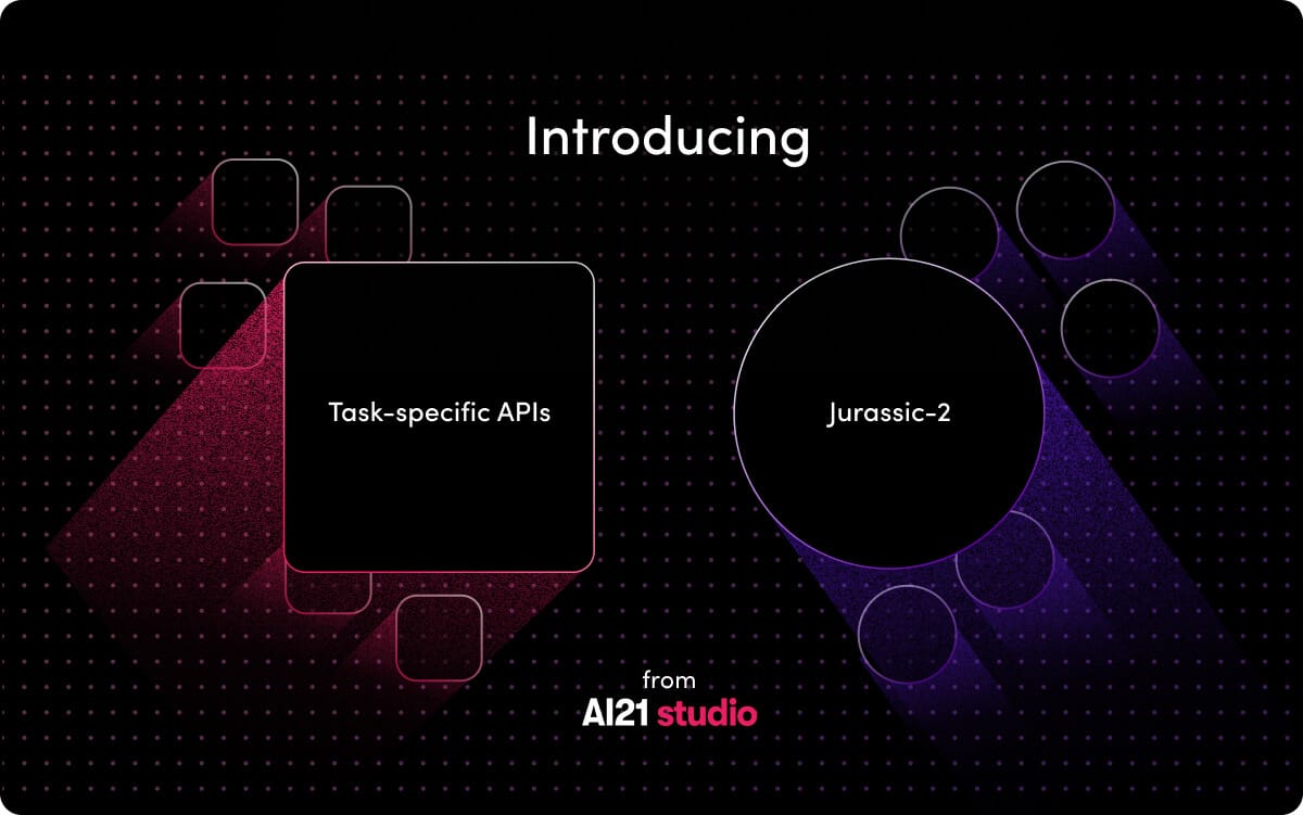 Announcement of Jurassic-2 and Task-Specific APIs Post feature image