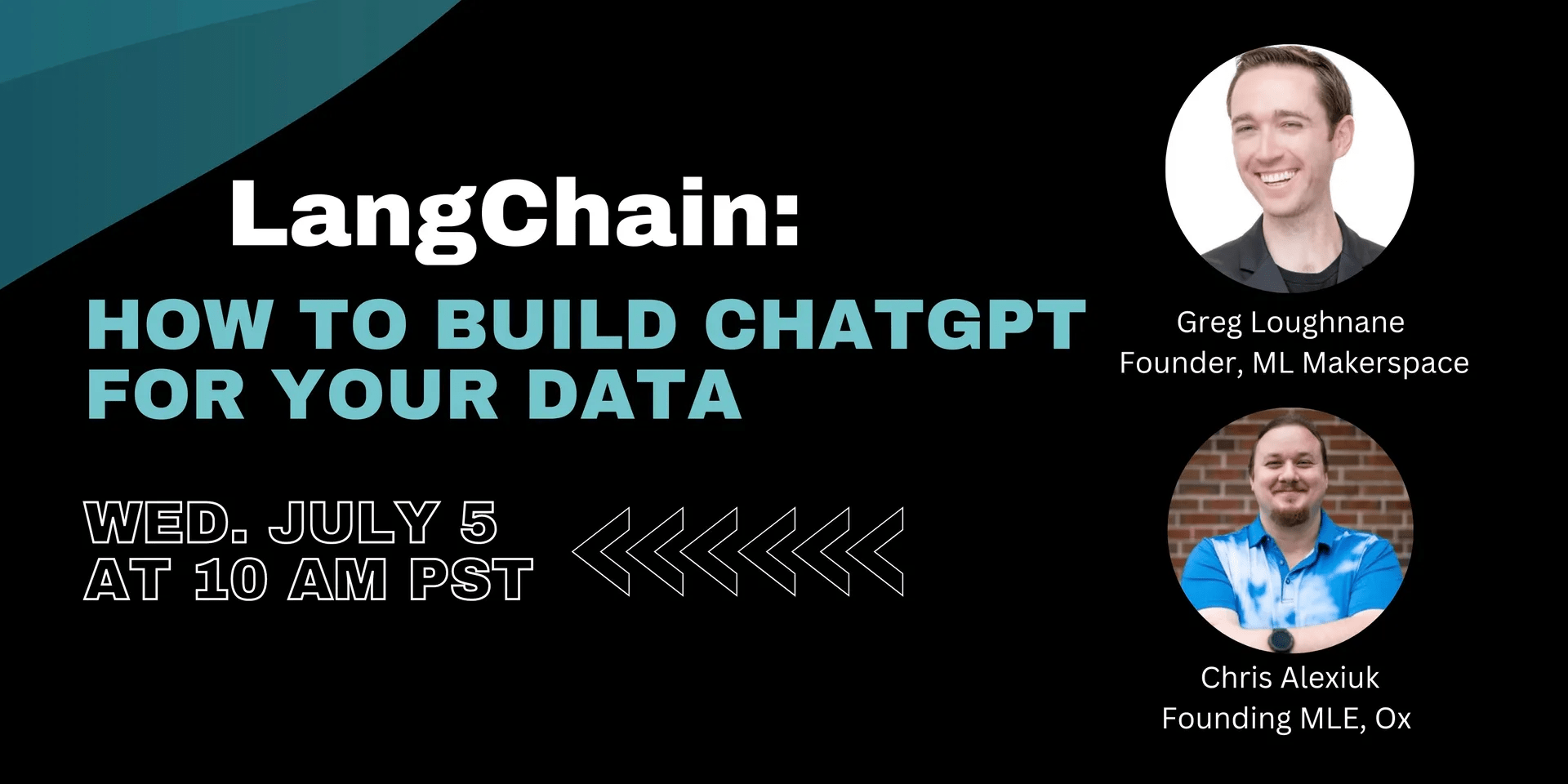 Workshop "LangChain: How to Build ChatGPT for Your Data" Post feature image