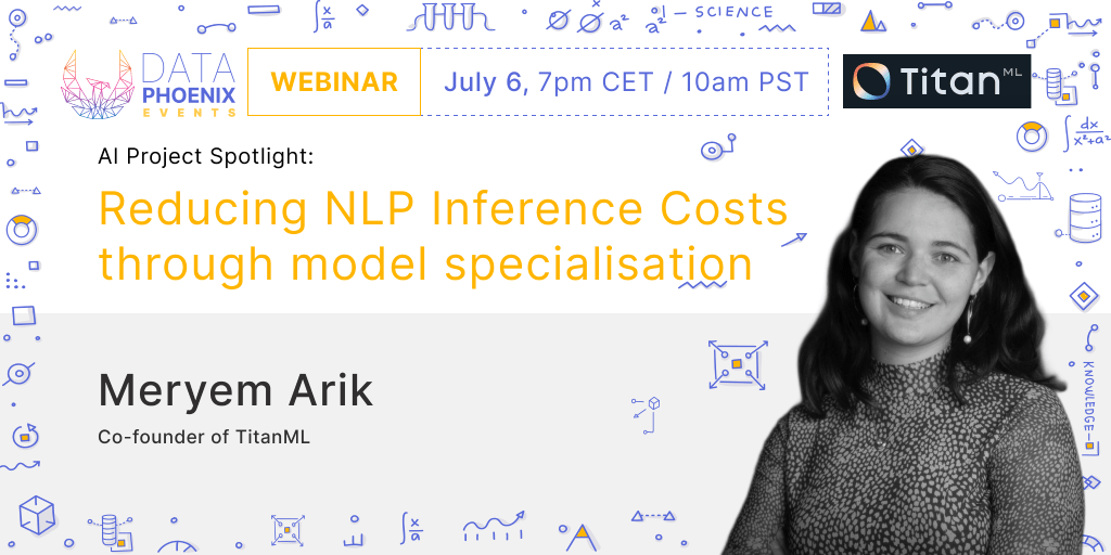 Webinar "Reducing NLP Inference costs through model specialisation" Post feature image