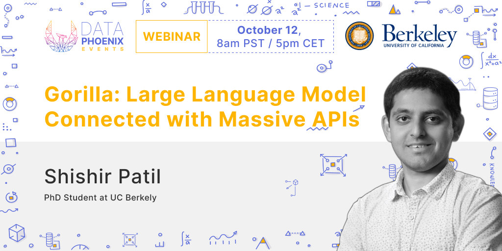 Webinar "Gorilla: Large Language Model Connected with Massive APIs" Post feature image