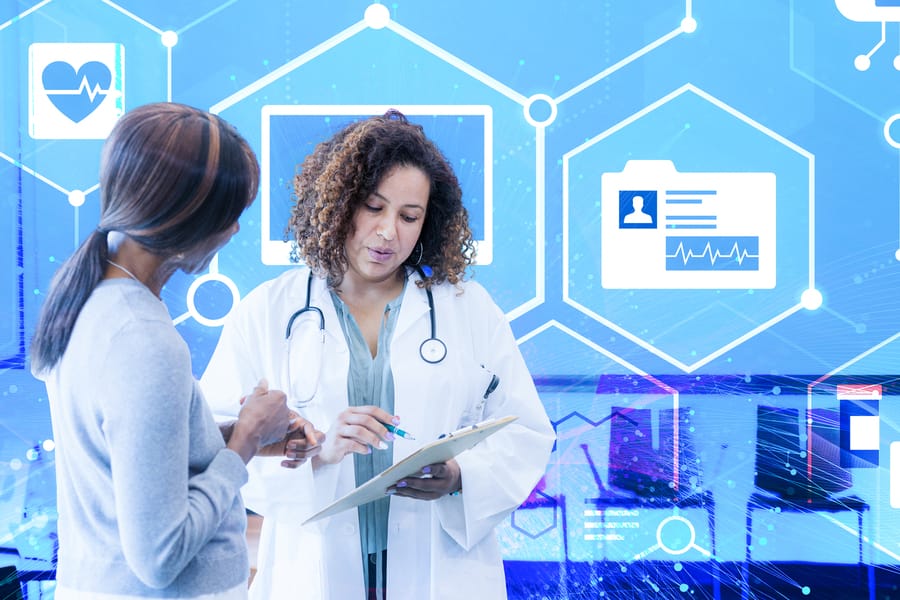 Training AI to ask clinical questions as a new method to simplify physicians' work feature image