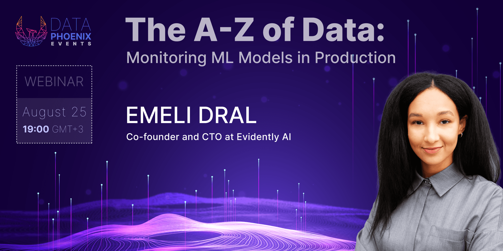 Webinar "The A-Z of Data: Monitoring ML Models in Production" feature image