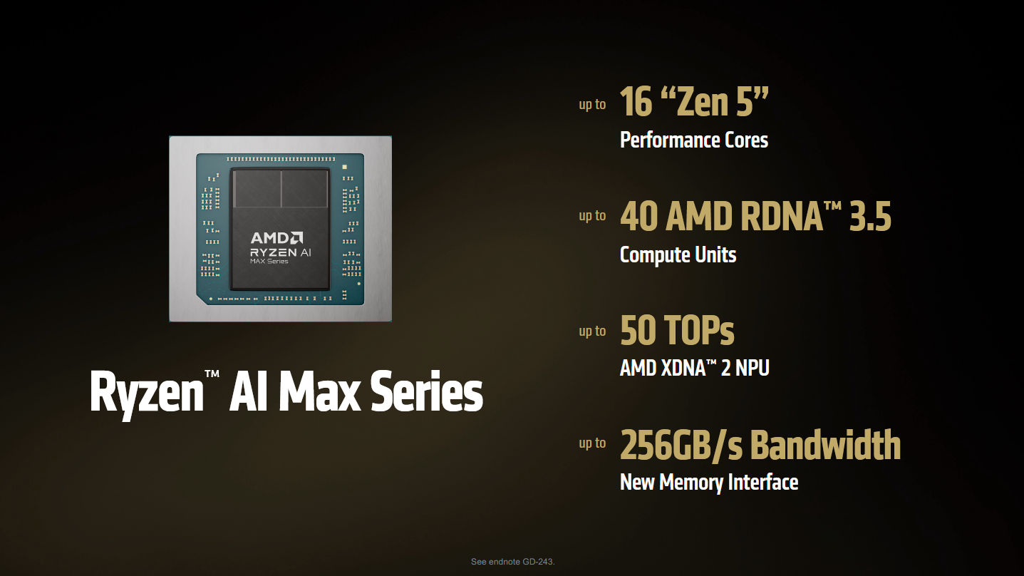 AMD at CES 2025: new consumer chips for gaming, content creation and AI PCs feature image